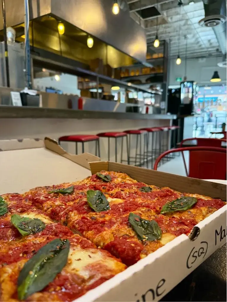 Pizza at Serena's Pizzeria & Hoagies in Victoria