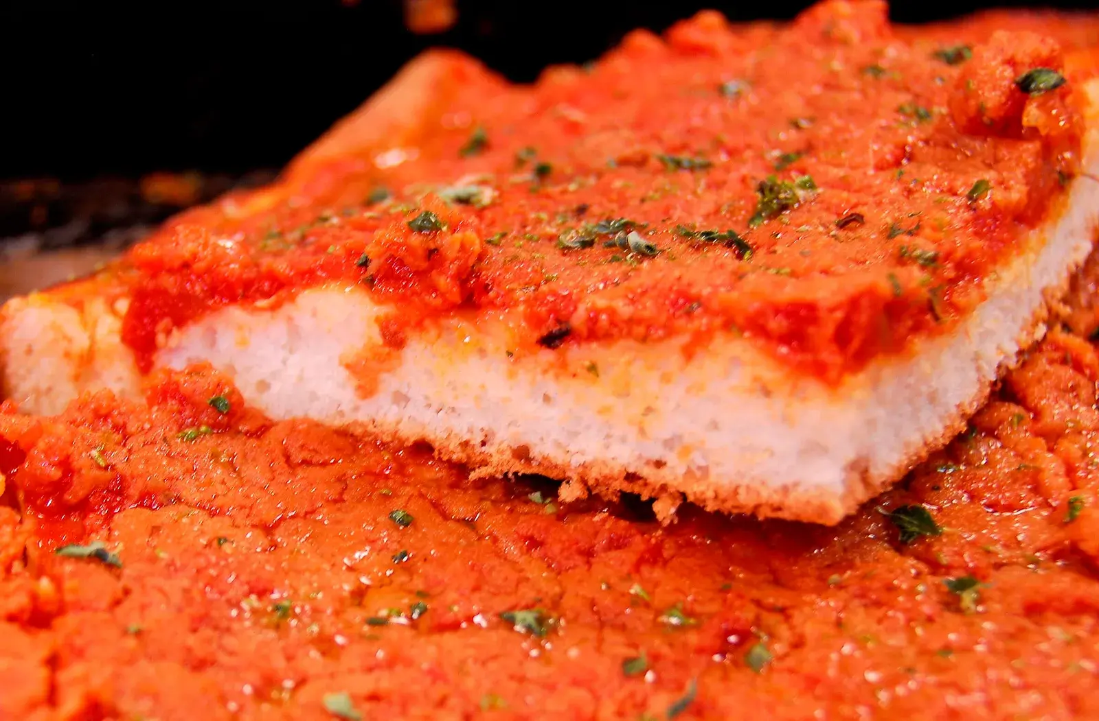 Sicilian style pizza, Sfincione