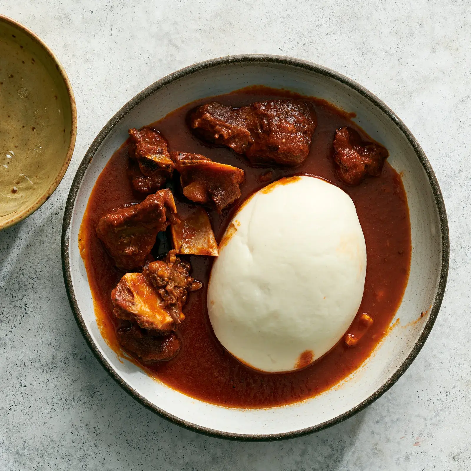 Fufu with Stew