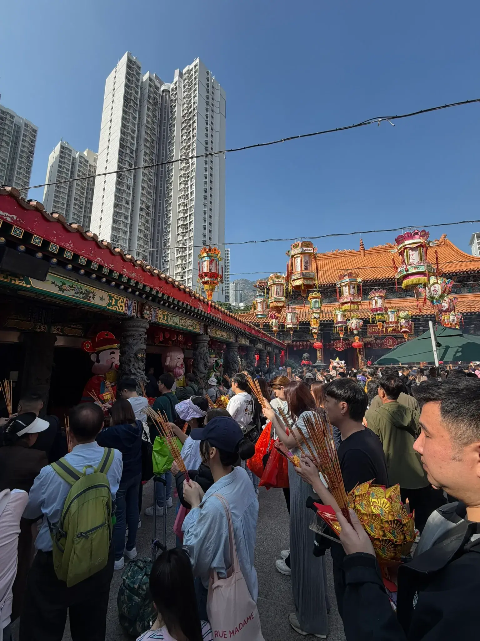 Temple atmosphere