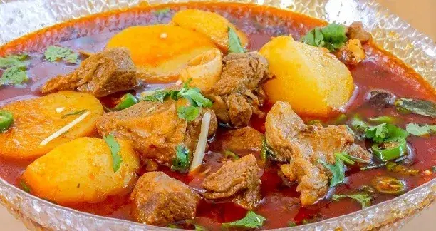 Kachalu Gosht Recipe: Taro & Beef Stew