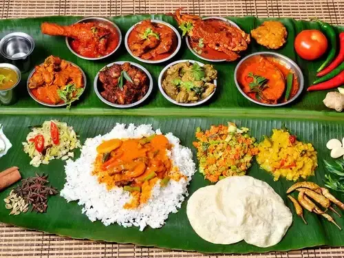 Banana Leaf Platter