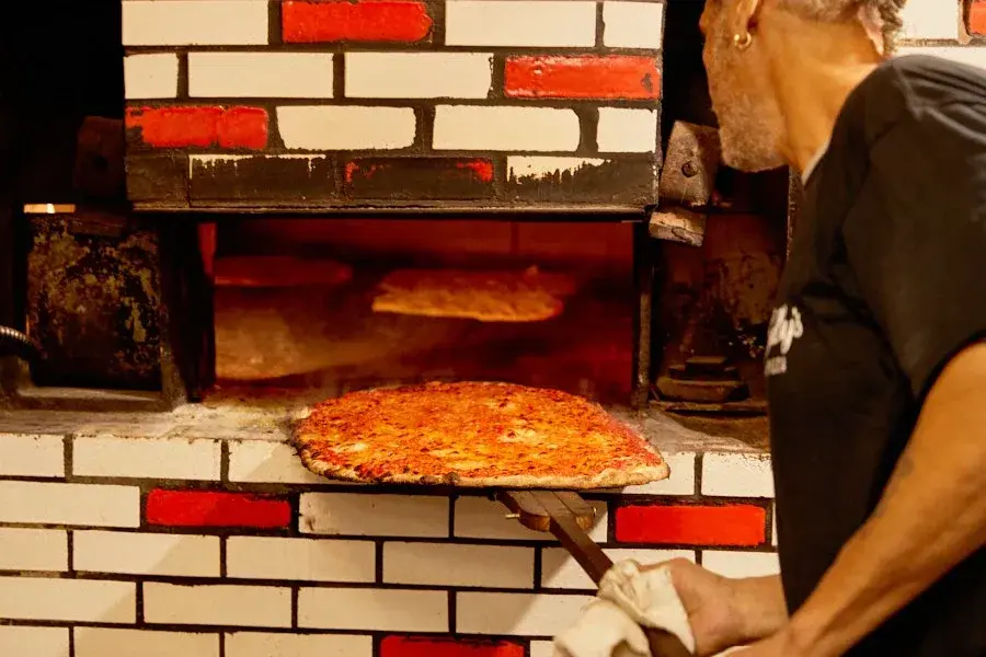 New Haven Style Pizza from Sally's Apizza