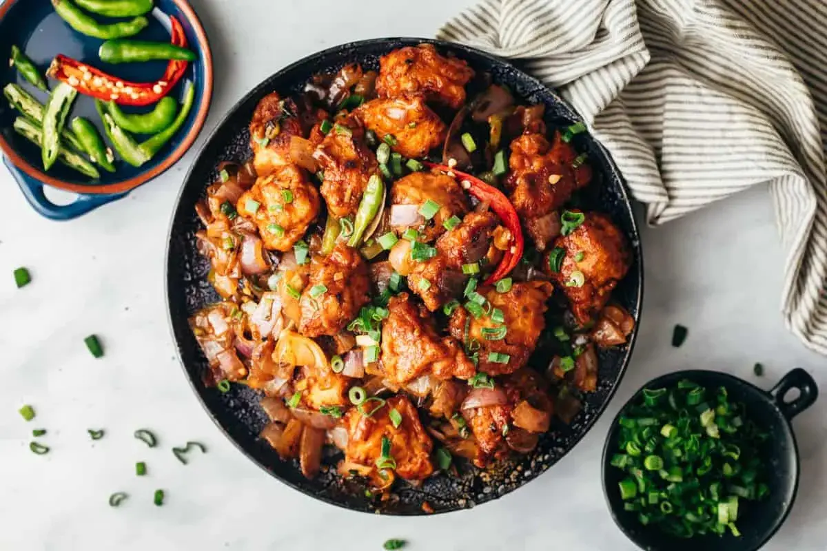 Chilli Chicken Dry