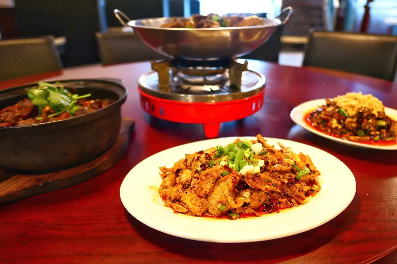 Assorted dishes from Cuisine Aunt Dai