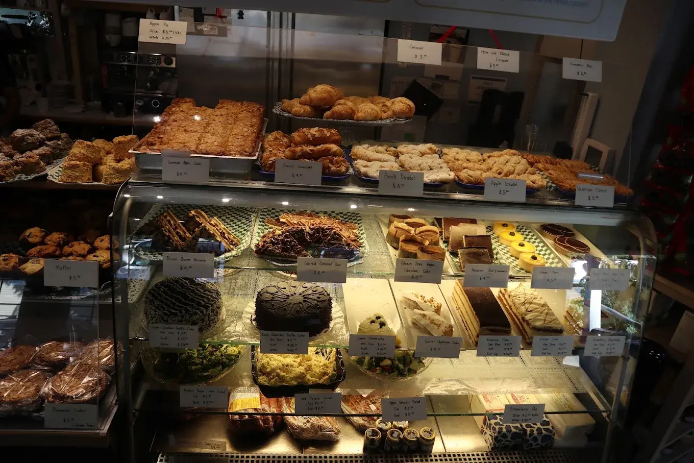 Pastries at Tonolli's Deli in Victoria