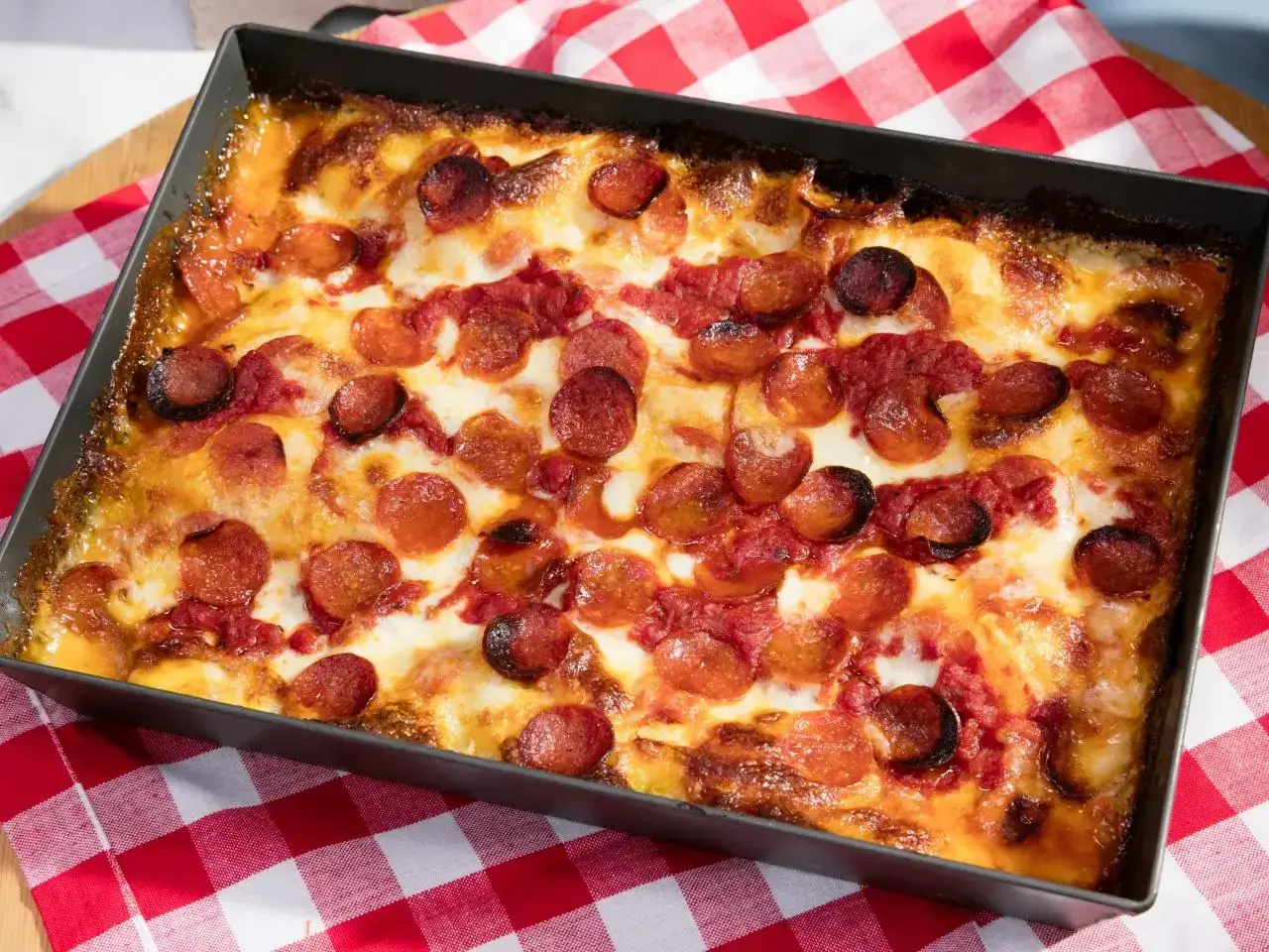 Detroit Style Pizza